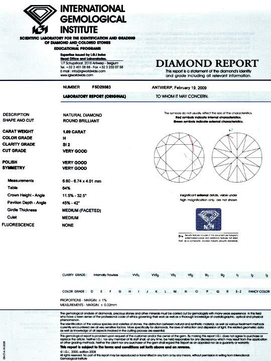Foto 9 - Einkaräter 1,09 ct Diamant IGI Brillant-Weiss SI, D5081