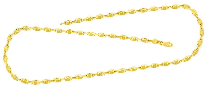 Foto 1 - Damen Halskette Steganker Variation, 42cm in 585er Gold, K3268