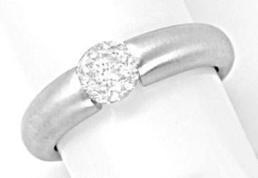 Foto 1 - Diamant-Spannring 0,95ct Brillant-Weißgold, S4326